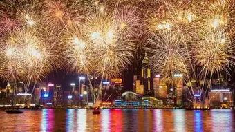 香港烟花视频,视觉盛宴与情感共鸣