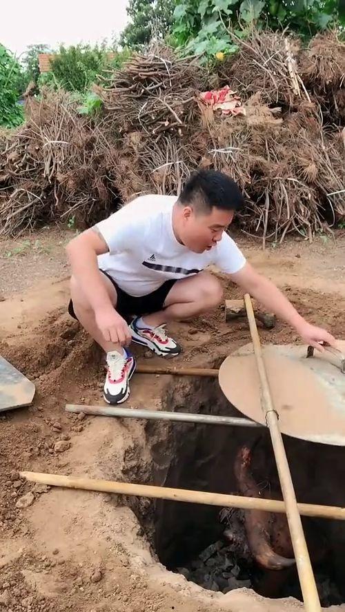 烤牛头视频,香气四溢，视觉与味蕾的双重享受