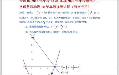 二次函数视频,揭秘抛物线的奥秘与应用