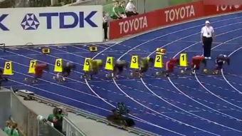 100米跑视频,速度与激情的完美演绎