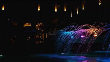 喷泉视频素材,捕捉光影交织的美丽瞬间