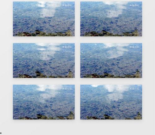 水面视频素材,捕捉自然之美