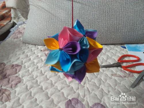 折纸花球视频,轻松制作美丽花球装饰