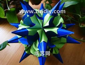 折纸花球视频,轻松制作美丽花球装饰