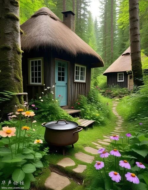 林中小屋视频,隐秘自然的宁静避世之旅