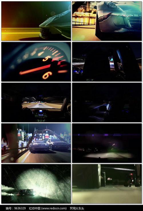 跑车漂移视频,跑车漂移瞬间，速度与激情的完美演绎
