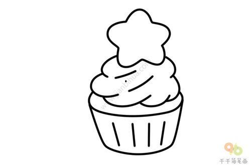 蛋糕简笔画视频