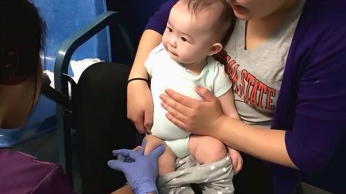 小孩子打针视频,勇敢小宝贝的坚强瞬间